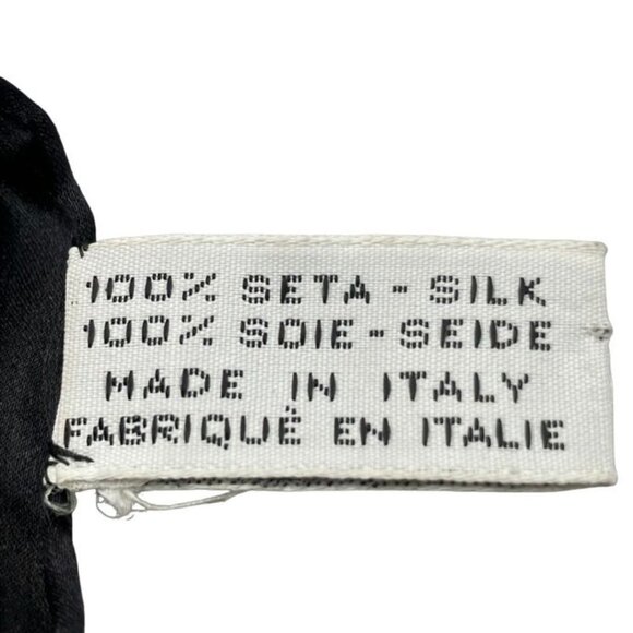 Chanel Scarf Silk Black And Others - Picture 3 of 6